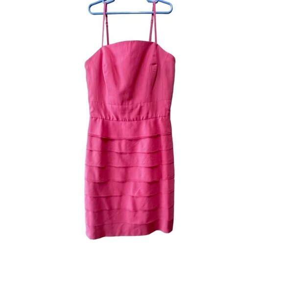 5 for $40 SALE! 
Glint Peachy Pink Spaghetti Strap Bandage Dress sz 4 - Picture 1 of 11